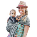 Hip Baby Wrap Ring Sling Baby Carrier for Infants and Toddlers (Rocky Mountain)