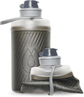 HydraPak Flux - Collapsible Backpacking Water Bottle (750ml, 1L, 1.5L) - BPA Free, Ultra Light, Spill-Proof Twist Cap