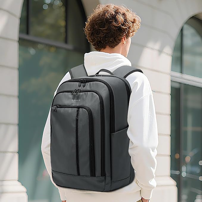 BANGE 28L Everyday Carry Backpack – Fits 15.6 Inch Laptop, Waterproof & Durable Lightweight Pack for Travel, Work, Hiking, and Commuting – Men & Women