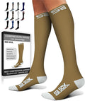 SB SOX Compression Socks for Men & Women (20-30 mmHg) - Best Support Stockings for Travel, Medical, and Sports - Perfect for Everyday Wear