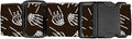 Luggage Straps for Suitcases Travel Belt Accessories, Cute Suitcase Strap, Adjustable Luggage Belt Strap, Heavy Duty with Quick-Release Buckle Luggage Strap Rock Skull Hands