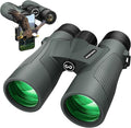 WOSPORTS 10x42 Binoculars for Adults - IP67 Waterproof Binoculars for Bird Watching, Hunting, Hiking