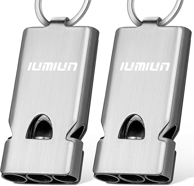 Emergency Survival Whistle Lifeguard Safety Whistle for Outdoor Camping Hiking-Loud Whistle up to 120~130db