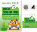 Motion Sickness Patches, Sea Sickness Patch with Waterproof and Non Drowsy 24 Count