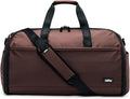 Halfday Convertible 2-in-1 Premium Garment Duffel Weekender Bag 45L | Wrinkle-Free Travel, Hanging Suit Compartment, Shoe Pockets, Trolley Sleeve. Balistic Nylon Carry-On, Port