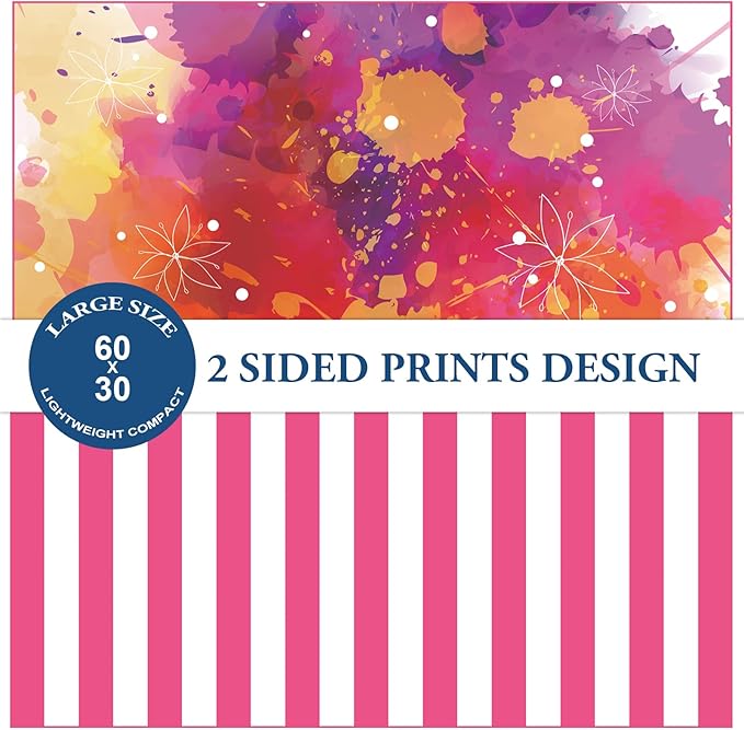Your Choice Microfiber Quick Dry Sand-Free Beach Towel for Adults & Kids (67x35 Inch, 60x30 Inch) - Oversized, Compact, Lightweight, Absorben