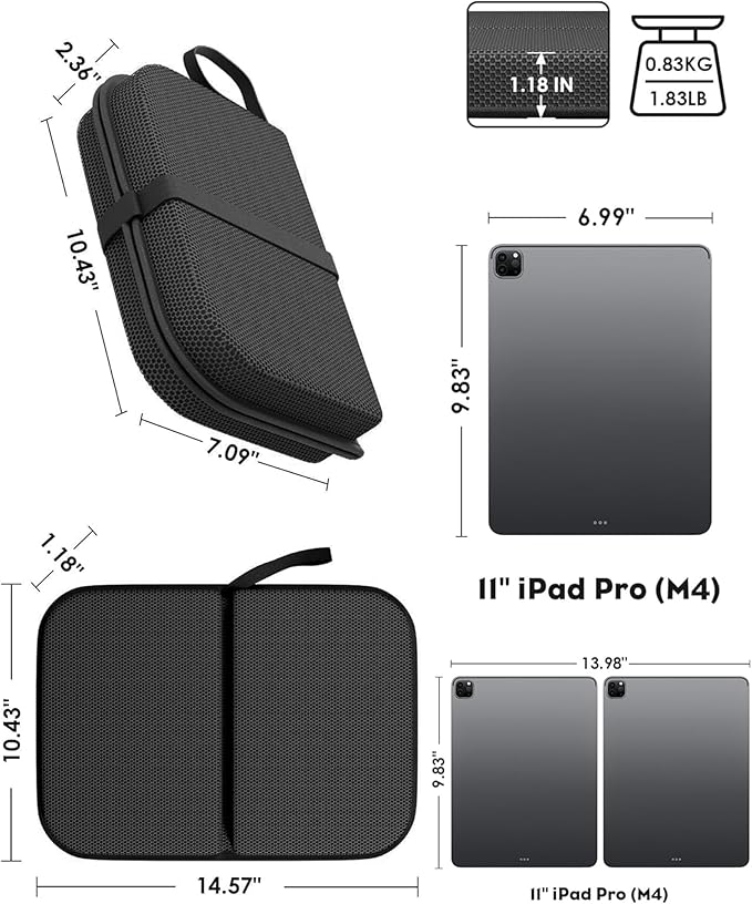 Gel Travel Seat Cushion, Portable Airplane Seat Cushion, 14.5" x 10.5" Thick & Foldable for Airplane Seats, Office Chair, Camping, Bleachers, Flights, Commute (Dark Grey)