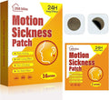 Motion Sickness Patches for Cruise,Car,Bus,Ships,Airplane,Park Rides - Non-Drowsy - Travel Essentials for Adults and Kids (56 Count (Pack of 1))