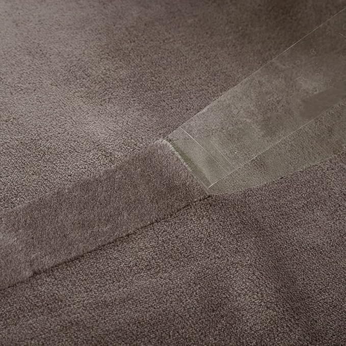 Surii Home Luxury Microfiber Flannel Blanket, Super Soft, Warm, Cozy, Fluffy, and Breathable, Perfect Throws for Bed, Couch, Sofa, for All Season Use. 350GSM King Size 108x90 Inches(Brown)