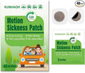 Motion Sickness Patches, Sea Sickness Patch with Waterproof and Non Drowsy 48 Count