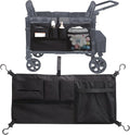 Stroller Wagon Cargo Net for WONDERFOLD Wagon Accessories (Compatible with All W-Series Models), Foldable Mesh Cargo Nets Organizer Bag with Sorting Pockets for Large Storage Space
