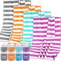 Sfee 2 in 1 Microfiber Beach Towel, Quick Dry Towel Camping Travel Towel Super Absorbent Compact Lightweight Sports Towel Gym Towels Set for Beach, Gym, Hiking, Pool, Backpacking, Bath, Yoga