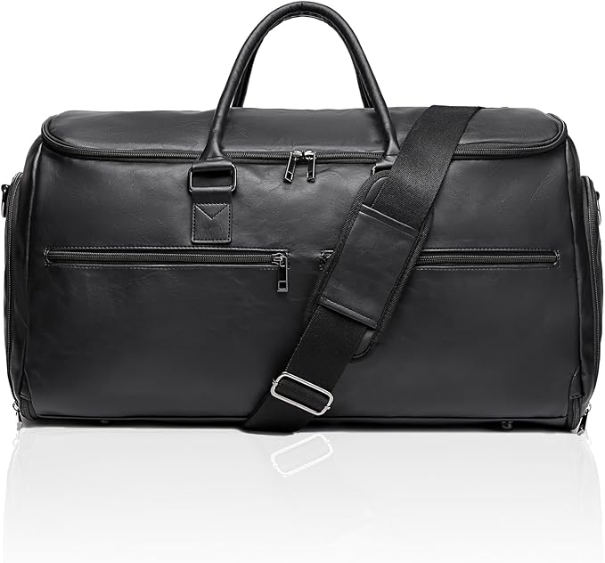 Carry On Garment Bag for Travel, Convertible Travel Garment Bag for Men Women, 2 in 1 Hanging Suitcase Suit Business Travel Bag