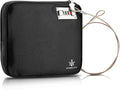 Anti-Theft Locking Beach Bag, 9x7.5-inch Portable Beach Safe for Securing Your Valuables and Phone – Black