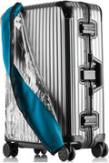 Transparent PVC Suitcase Cover, No Disassembly Required Clear Luggage Protector Suitcase Cover