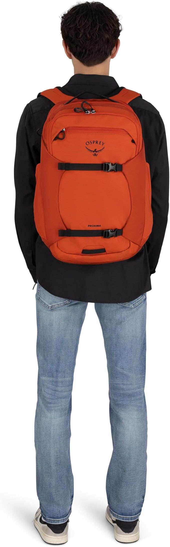 Osprey Proxima 30L Campus Laptop Backpack - Organized Everyday Pack with Dedicated Tech Storage, Water Bottle Pockets, and Comfortable Carry - Perfect for School, Commutie, and Travel, Black/Coal Grey