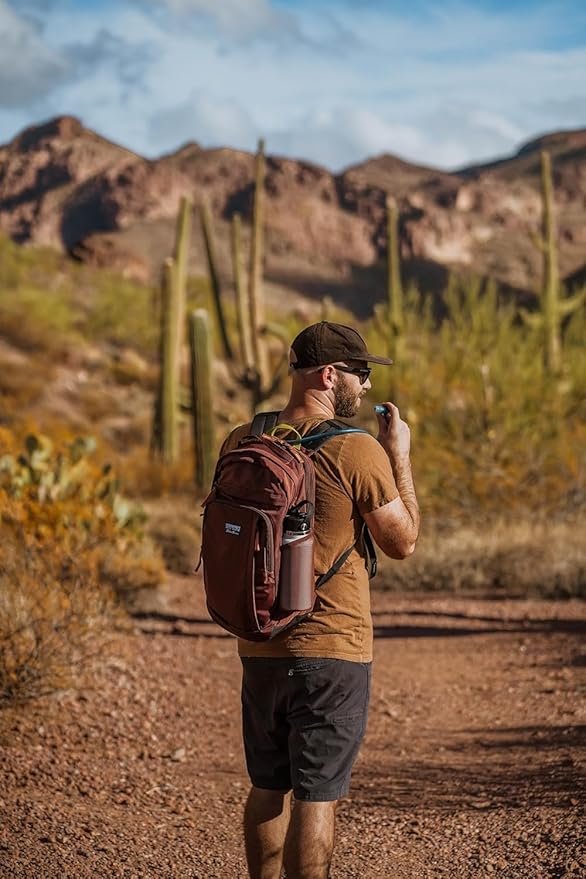 Eddie Bauer 30L Venture Backpack, Hydration and Laptop Compatible Daypack, Carbon Black