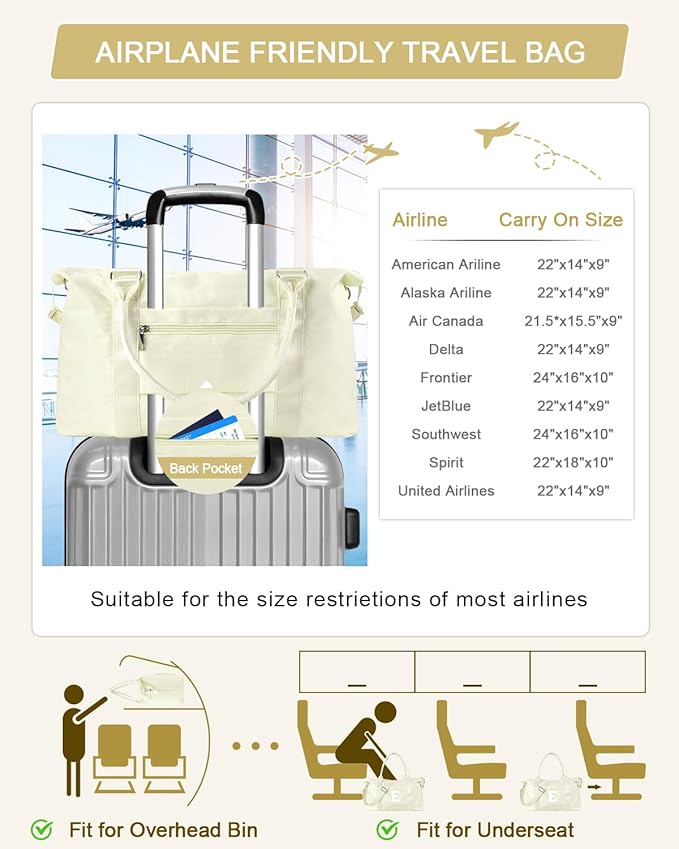 Initial Travel Duffel Bag Sports Gym Bag for Kids Teen Birthday Gifts,Beige Personalized Weekender Bag Carry On Dance Bags for Women Men,Waterproof Monogram Overnight Bag with Trolley Sleeve(Letter E)