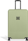 Sherpani Meridian, 29 Inch Travel Hardside Luggage, Durable Hardshell Luggage, Expandable Suitcase with 4 Double Spinner Wheels, Checked Luggage for Women (Sage)