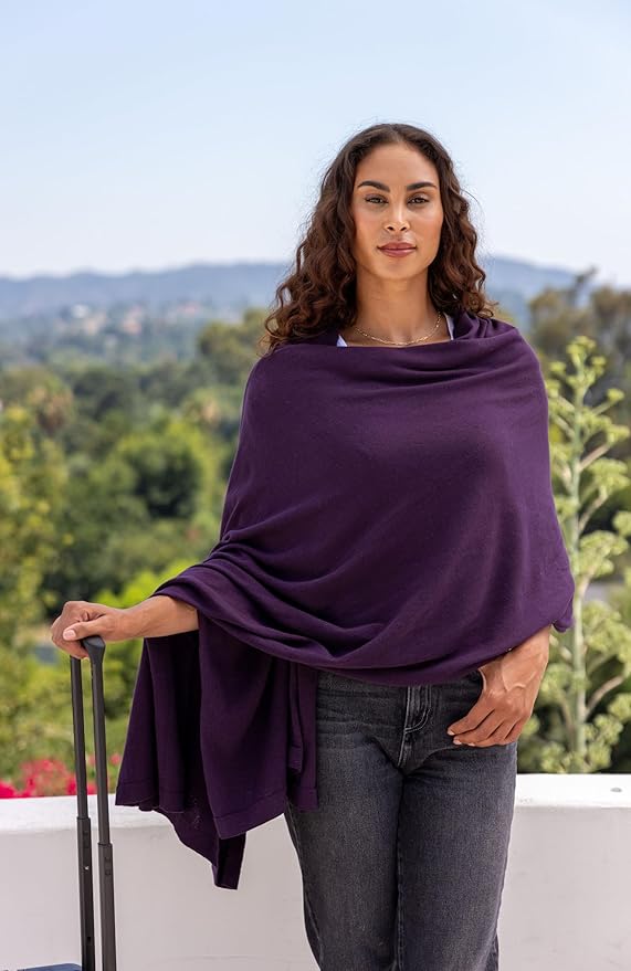zestt Dreamsoft Travel Scarf, Wrap and Shawl for Women, Organic Cotton
