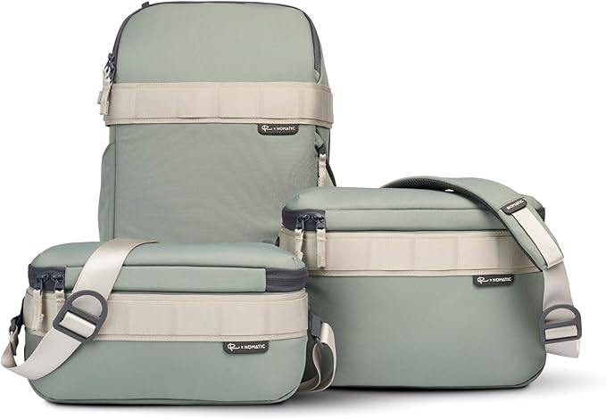 NOMATIC Luma Camera Pack 18L - Camera Backpack Designed by Peter McKinnon - Camera Bag for Photographers (Sage)