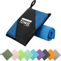 Microfiber Travel Towel, Soft Lightweight Quick Dry Towel, Super Absorbent Compact Travel & Sports & Beach Towels for Camping, Backpack, Gym, Swimming, Yoga, Hiking (M:20"×40" -Blue)