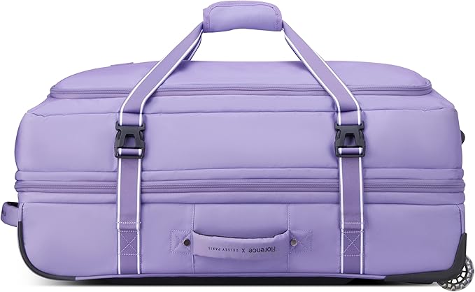 florence by mills Women's Two Wheel Rolling Travel Duffle Bag