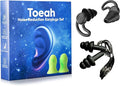 3 in 1 Ear Plugs for Noise Reduction, Ear Plugs for Sleeping Noise Cancelling, Washable Hearing Protection for Work, Travel, Concert, Swimming, Sleep Snoring