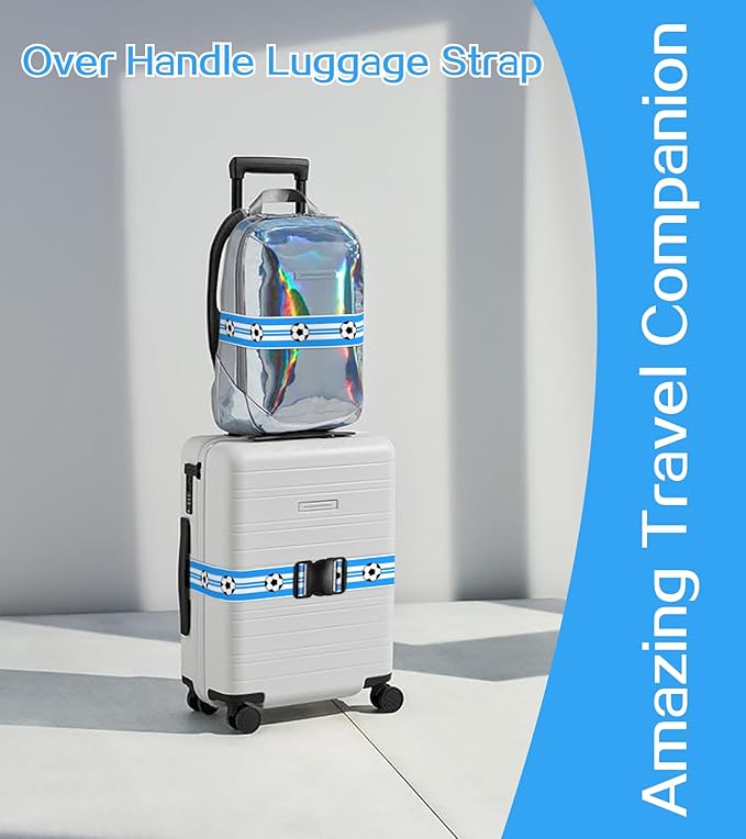 Luggage Straps for Suitcases Travel Belt Luggage Band Heavy Duty Traveling Luggage Identifier Cute Women Girls Unique Accesory,