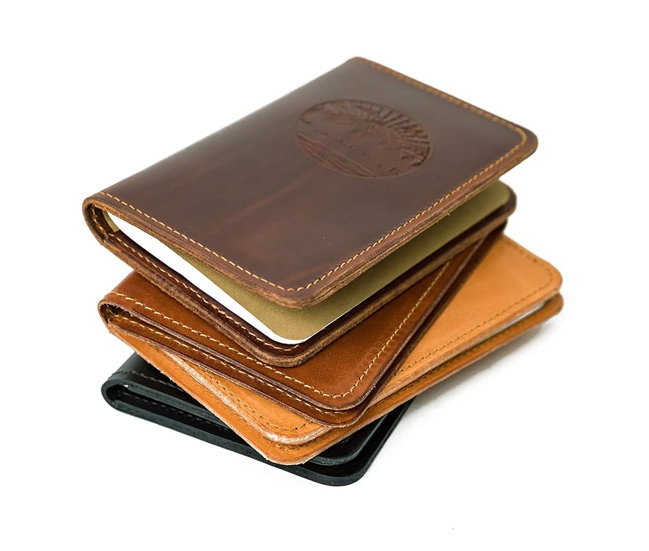 Personalized Leather Field Notes Wallet, Field Notes Cover, Passport Wallet, Handmade in Arizona