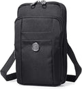 Water-Resistant Oxford Fabric Multifunction Smart Phone Bag /Case, One Shoulder Waist Bag Diagonal Outdoor Cross Bag