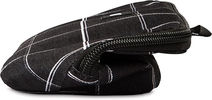 PackIt Snack Bag, Black Grid, Normal