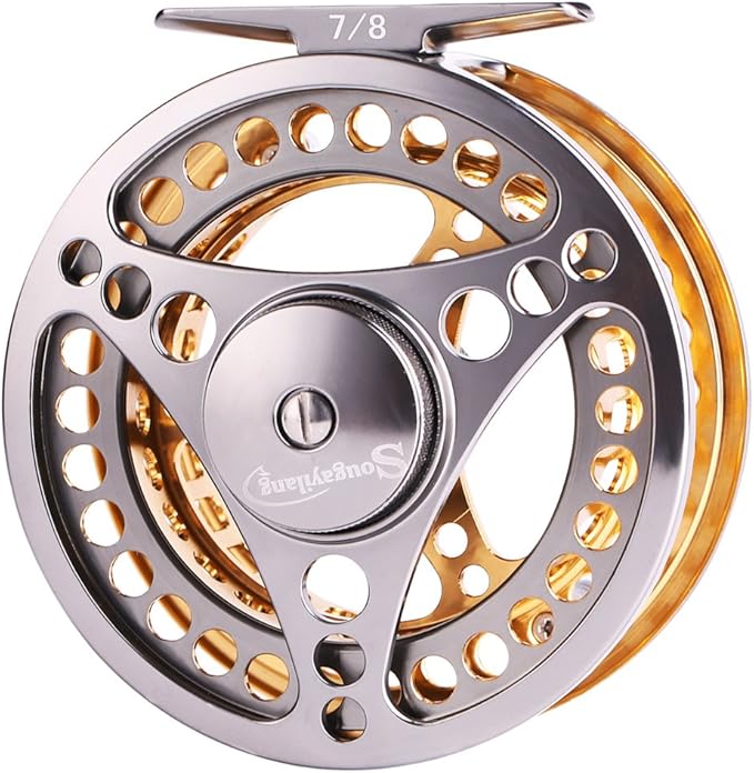 Sougayilang Fly Fishing Rod Reel Combos with Lightweight Portable Fly Rod and CNC-machined Aluminum Alloy Fly Reel,Fly Fishing Complete Starter Package