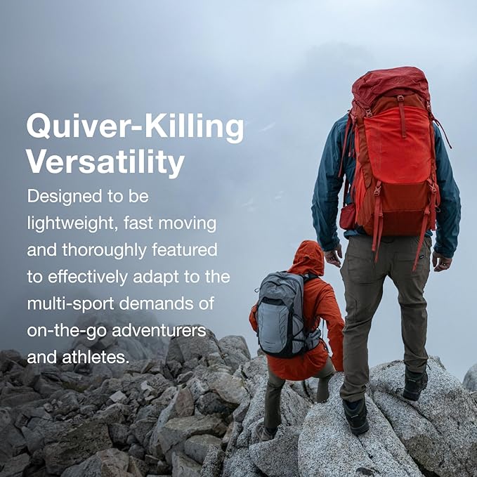 Osprey Talon Pro 30L Men's Hiking Backpack with Hipbelt, Mars Orange