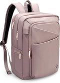 Swissdigital Design Laptop Backpack For Women,College Bookbags With USB Charging Port,Cute Computer Backpacks For Work Business,Pink | KATY ROSE