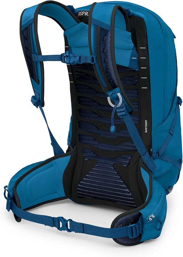 Osprey Talon 22L Men's Lightweight Hiking Backpack with Hipbelt, Scoria Blue/Night Shift