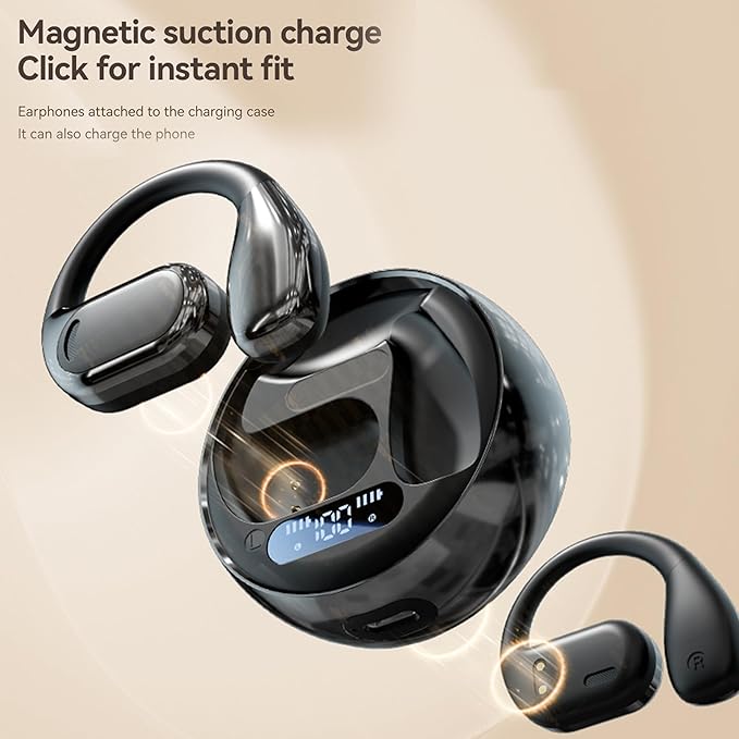 Wireless Earbuds, Real-Time AI Translation Earbuds,144 Languages Language Translator Earbuds, AI Wireless Bluetooth Headphones, Translating Earbuds, Ear Pods Wireless, Perfect for Travel, Business