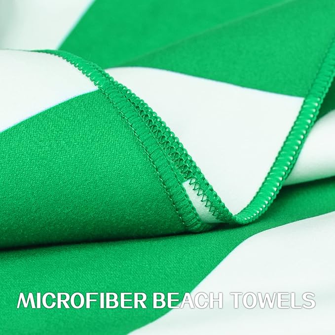 Your Choice Microfiber Quick Dry Sand-Free Beach Towel for Adults & Kids (67x35 Inch, 60x30 Inch) - Oversized, Compact, Lightweight, Absorben