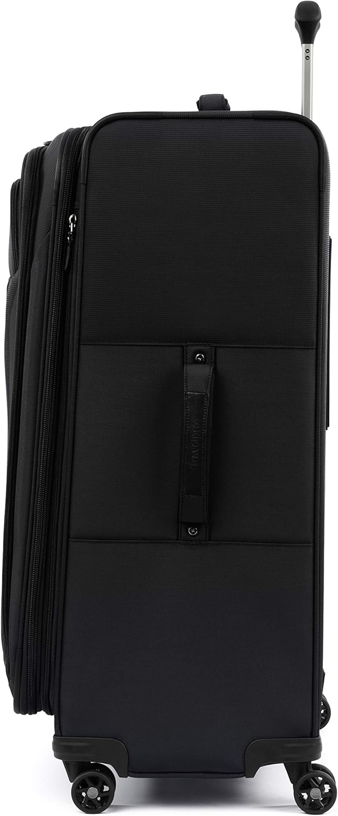 Travelpro Tourlite Softside 3-Piece Set, Expandable Luggage with 4 Spinner Wheels, Lightweight Suitcase, 21" Carry-On, 25" Checked Medium, 29 Check Large, Black