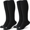 HAPIU Merino Wool Soft Compression Socks for Women & Men, 15-20 mmHg, Plus Size Knee High Stocking for Nurses, Pregnancy, Travel, Flight, Medias de Compresión Mujer