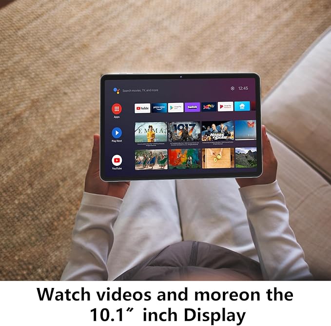 2025 Android 15 Tablet, 12GB+64GB+1TB Expand, 10 Tablet Productivity Bundle with Keyboard Case, Stylus Pen, Octa-core CPU, Dual Camera, WiFi6, 6000mAh Battery+18W Fast Charge, Support Face Unlock