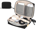 Electronics Organizer Cord Organizer Travel, Small Tech Bag for Cords, Chargers, Power Bank, Earbuds – Portable Cable Pouch for Office, Business Trip, Commute – Water & Scratch-Resistant