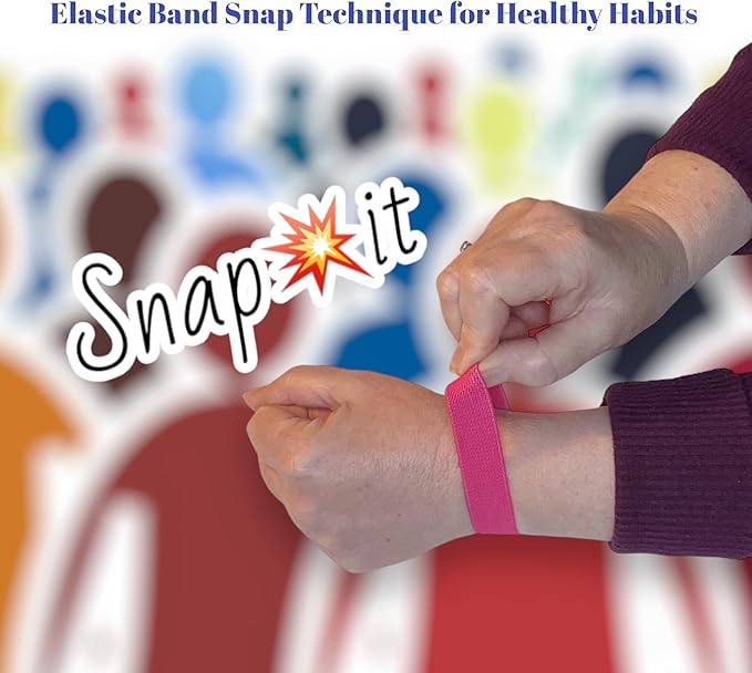 AcuBalance Motion Sickness Bracelets – Comfortable Waterproof Acupressure Band for Natural Nausea Relief, Ideal for Travel (Pair), Pink (XSmall 5)