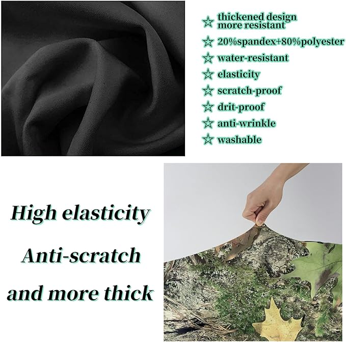 Luggage Cover Plus - Camo Tree Travel Suitcase Cover for 29-30 inch Luggage (XL) with Concealed Zipper, Washable Elastic Cloth, Dustproof, Anti-Scratch