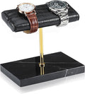LYS&LYX Watch stand watch display stand watch holder watch Handcrafted watch holder (2--black/glod/croco)