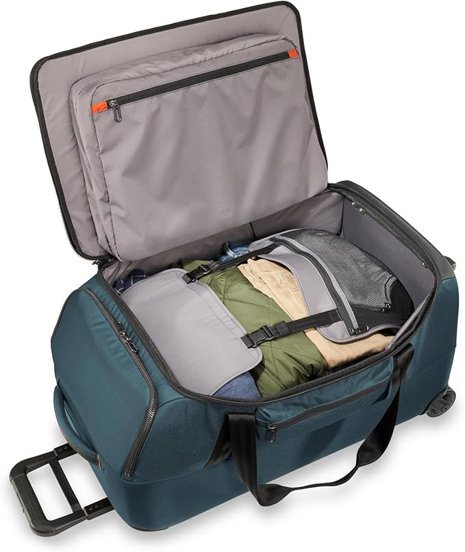 Briggs & Riley Travel Duffel Bag - Weekender & Overnight Luggage for Women & Men, Softside Bag - ZDX Collection