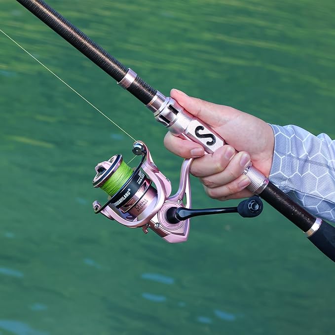 Sougayilang Telescopic Fishing Rod and Reel Combo, Collapsible Travel Fishing Pole and Spinning Fishing Reel, Fishing Gifts for Men/Women Adults
