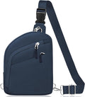 TOPEAST Anti Theft Crossbody Bag for Women Men, Small Sling Bag Crossbody Bags for Women Travel Sport Hiking Workout