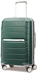 Samsonite Freeform Hardside Carry-On Luggage with Spinner Wheels - Hardshell Suitcase - TSA, Airline-Approved - Expandable Hard Shell, Smooth Rolling Wheels for Lightweight Travel - Sage Green