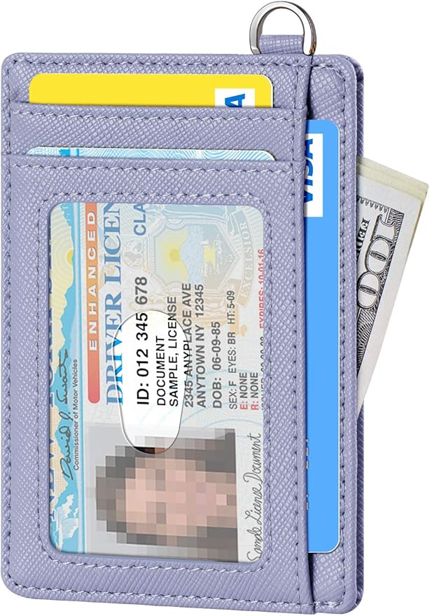 FurArt Slim Minimalist Wallet, Front Pocket Wallets, RFID Blocking, Credit Card Holder for Men & Women